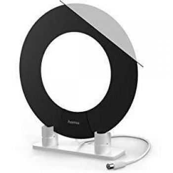 Hama - Antena anular para Interior DVB-T/DVB-T2