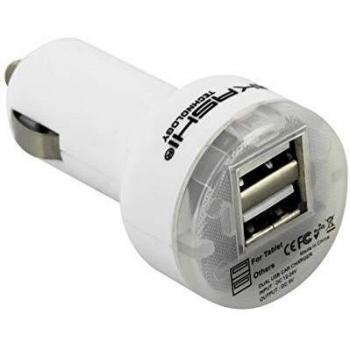 Cargador para coche encendedor AKASHI ALT 2 puertos USB