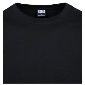Urban Classics Black Stretch Terry Long Sleeve T-Shirt