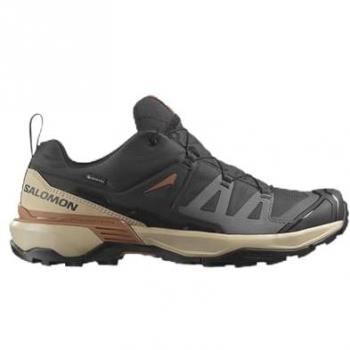 Zapatillas de Trekking Salomon X Ultra 360 GORE-TEX Hombre Gris Oscuro Beige - Talla 40