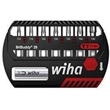 Wiha Juego de Puntas Torx Ty Bitbuddy 29mm 9 Piezas