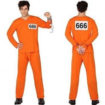ATOSA 26552 – Prisoner Man Fancy Dress Costume