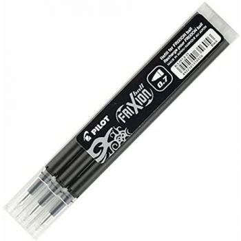 Recarga Pilot Ball BLS-FR7 negro – Juego de 12 blister de 3 = 36 Recambios