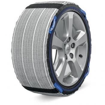Cadenas de Nieve Textiles Michelin SOS GRIP EVO 2, Tensión Automática, Montaje Fácil y Ultra-Rápido (2 min), Ref: 008412