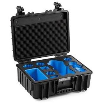 Maletín de Transporte B&W Tipo 5000 para DJI Mavic 4 Pro - Resistente al Agua, Polvo y Golpes, Color Negro