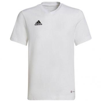 Camiseta de fútbol adidas Entrenamiento 22 infantil, manga corta, diseño moderno, material transpirable y cómodo, ideal para actividades deportivas