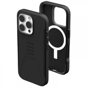 Funda UAG Civilian MagSafe Negra para iPhone 16 Pro