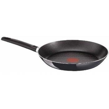 Tefal Right - Sartén 26 cm de aluminio con base de cobre, exterior esmaltado, antiadherente New LongLide, Indicador de temperatura Thermospot