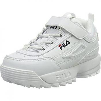 FILA Disruptor E infants, Zapatilla, Unisex bebé, Blanco