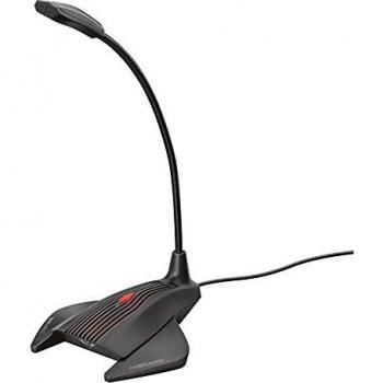 Trust GXT 239 Nepa Micrófono para Gaming para PC, Color Negro