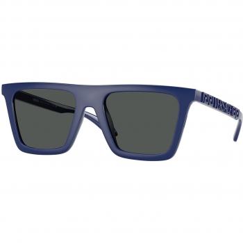 Versace VE4468U 545087 Men's Square Sunglasses Blue Size 53