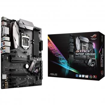 Asus Intel B250 ATX - Placa base gaming con Aura Sync RGB LED, Intel Gigabit LAN, DDR4 2400MHz, dual M.2, SATA 6Gb/s y USB 3.1 Type-C