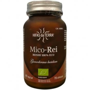 Hifas da Terra Mico-Rei Extracto de Reishi con Vitamina C 70 Cápsulas