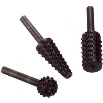 Bosch 1 609 200 307 - Set de 3 escofinas - 6 mm, 16; 16; 16-7 mm