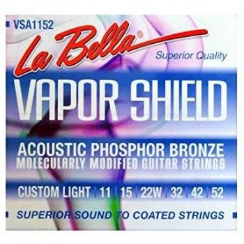 La Bella VSA 1152, Cuerda de Guitarra Acústica de Vapor Shield