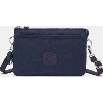 Bandolera Kipling Riri B de nylon azul marino para mujer