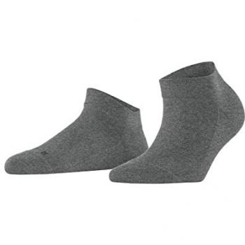 Falke Sensitive London Women's Cotton Sneaker Socks - Gentle Grip, Short, Grey