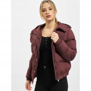Urban Classics Women's Cherry Hooded Puffer Jacket