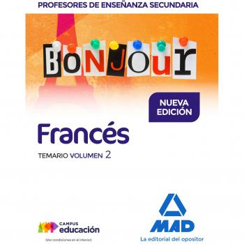 Profesores de Enseñanza Secundaria Francés Temario volumen 2 - GUILLAS, LAURENCE