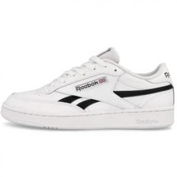 Reebok Club C Revenge Low Sneakers, White/Black, EU 42.5