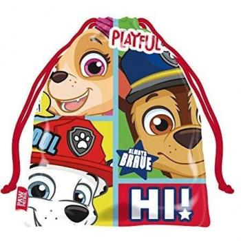 ARDITEX PW13824 Bolsa Merienda 26.5X21.5cm de Nickelodeon-Patrulla Canina