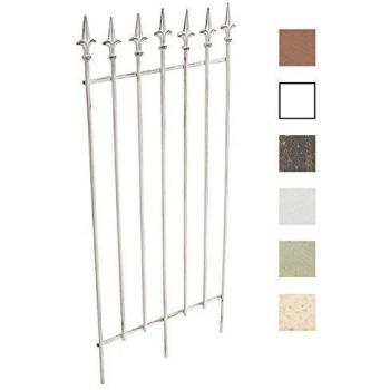 Reja de Metal Elisa Antik para Trepadoras 100 cm - Blanco Envejecido, Estilo Rústico