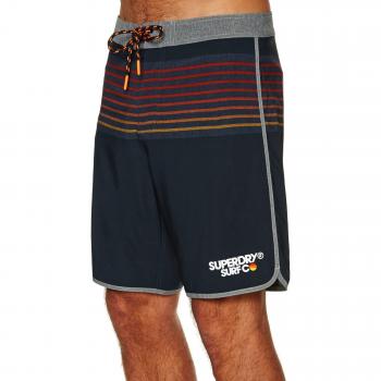 Superdry M30001HQ Traje de Bano Hombre Azul S