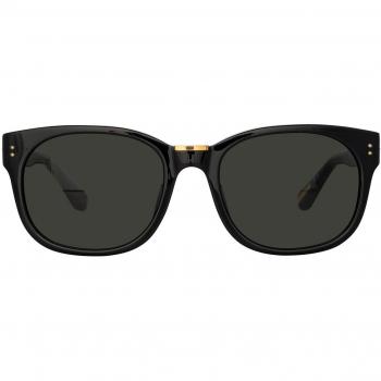 Linda Farrow CEDRIC LFL1275 C4 Men's Black Sunglasses 54mm
