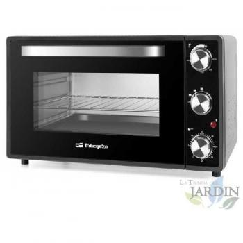 Horno eléctrico de sobremesa con capacidad de 38 litros y potencia de 2000 W