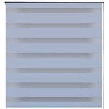 vidaXL Persiana Cebra 80 x 150 cm Blanco