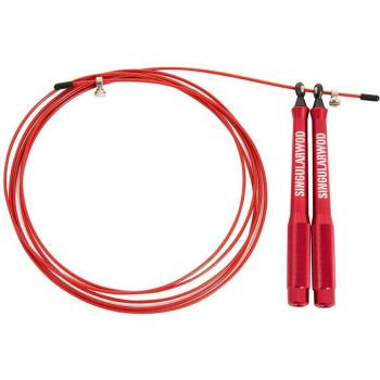 Cuerda de saltar Singular Wod Fire Plus - Velocidad máxima, color rojo