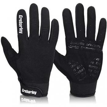Grebarley Guantes de Ciclismo Bicicleta Montaña-Acolchados Bicicleta de Carretera de Hombres Mujeres Antideslizante Pantalla Táctil