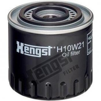 Filtro de aceite HENGST FILTER H10W21, tipo: filtro de aceite, características: adecuado para una variedad de vehículos, diseño eficiente para filtración de impurezas, fabricado con materiales de alta calidad para garantizar durabilidad y rendimiento