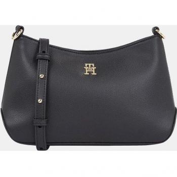 Bolso bandolera Staple Tommy Hilfiger para mujer con monograma negro