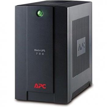 APC BX700U-FR Línea interactiva 700VA 3salidas AC Sistema de alimentación ininterrumpida