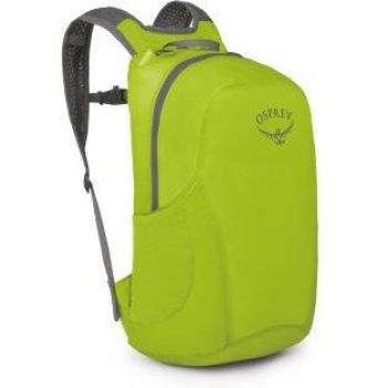 Mochila Osprey Ultralight Stuff 18L verde lima - STUFF PACK ULTRALIGHT - LIMON, capacidad de 18 litros, diseño ultraligero, material resistente al agua, se pliega en un tamaño compacto