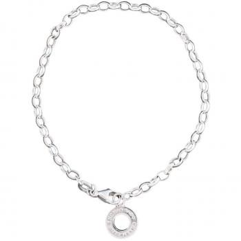 Thomas Sabo Charm Club Silver Anklet X0034-001-12, 26 cm