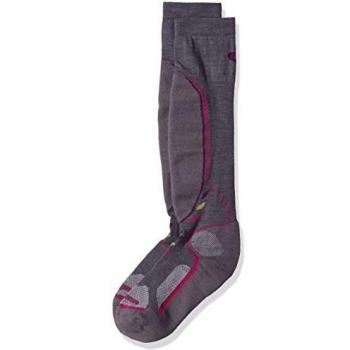 Lorpen T3 luz de esquí de la mujer calcetines, mujer, color gris oscuro, tamaño mediano
