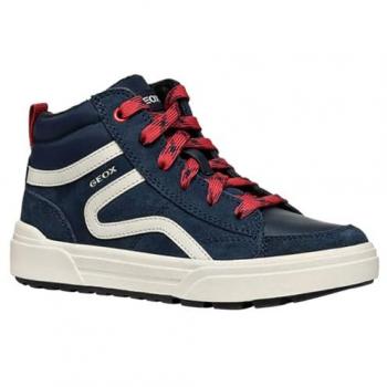 Geox Breathable Boys' Weemble Sneakers - Navy/Red Size 33