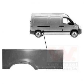 Panel lateral VAN WEZEL 4387148 - Guardabarros de alta calidad para vehículo