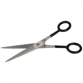 Zenish Tijera Professional Metal Silver Mango Negro 7