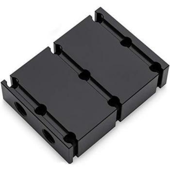 EK Water Blocks EK-Scalar - Conector de Enlace de Tarjeta gráfica Triple con 2 Ranuras - Acetal