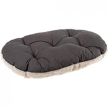 Cojín Relax 55x36 cm Marrón-Beige para Perros y Gatos