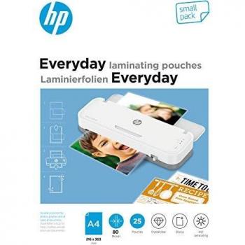HP Everyday A4 Láminas para plastificar, 80 micras, paquete de 25