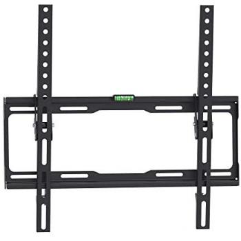 Soporte de Pared para TV The Secret Home - Plasma, LED y LCD 32-50 Pulgadas - VESA 400x400 - Ahorra Espacio - Dimensiones: Alto 42 cm x Largo 44 cm x