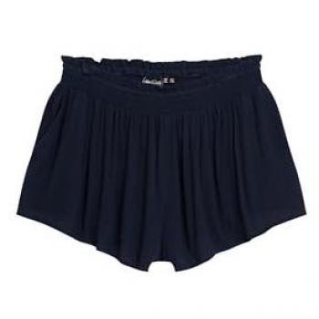 Pantalones Cortos de Playa para Mujer Superdry Azul Marino Casual Viscosa Talla XXS
