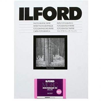 Ilford Multigrade V RC Deluxe Glossy Black and White Photo Paper, 8.9x12.7 cm, 100 Sheets