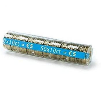 Fundas para monedas de 10 centimos Paquete de 100