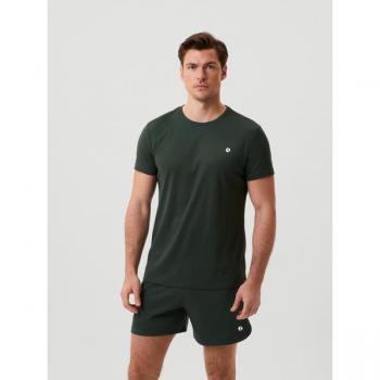 Björn Borg ACE Stripe T-Shirt Men dark_green, size: L