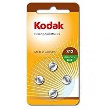 Kodak - Pack de 4 pilas de tamaño 312